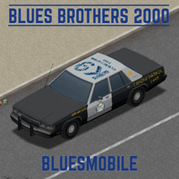 Bluesmobile (2000) Skin – Project Zomboid Mod