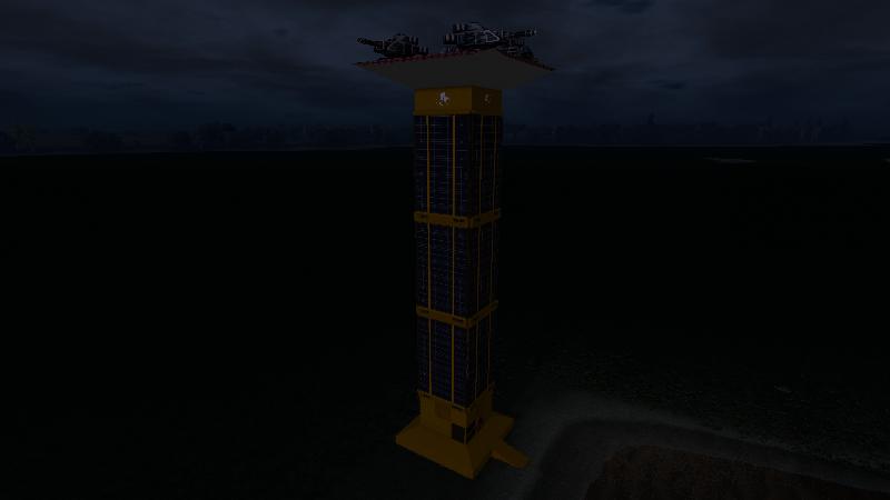 Abwehr Turm mit Teleport