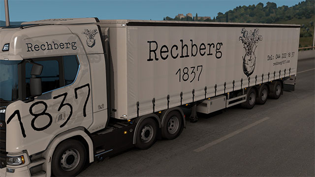 SCS Box Trailer - Rechberg 1837 Edition