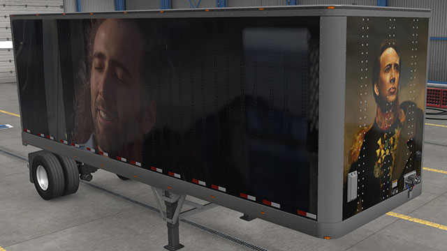 SCS Box Trailer - Nicolas Cage Conair Edition