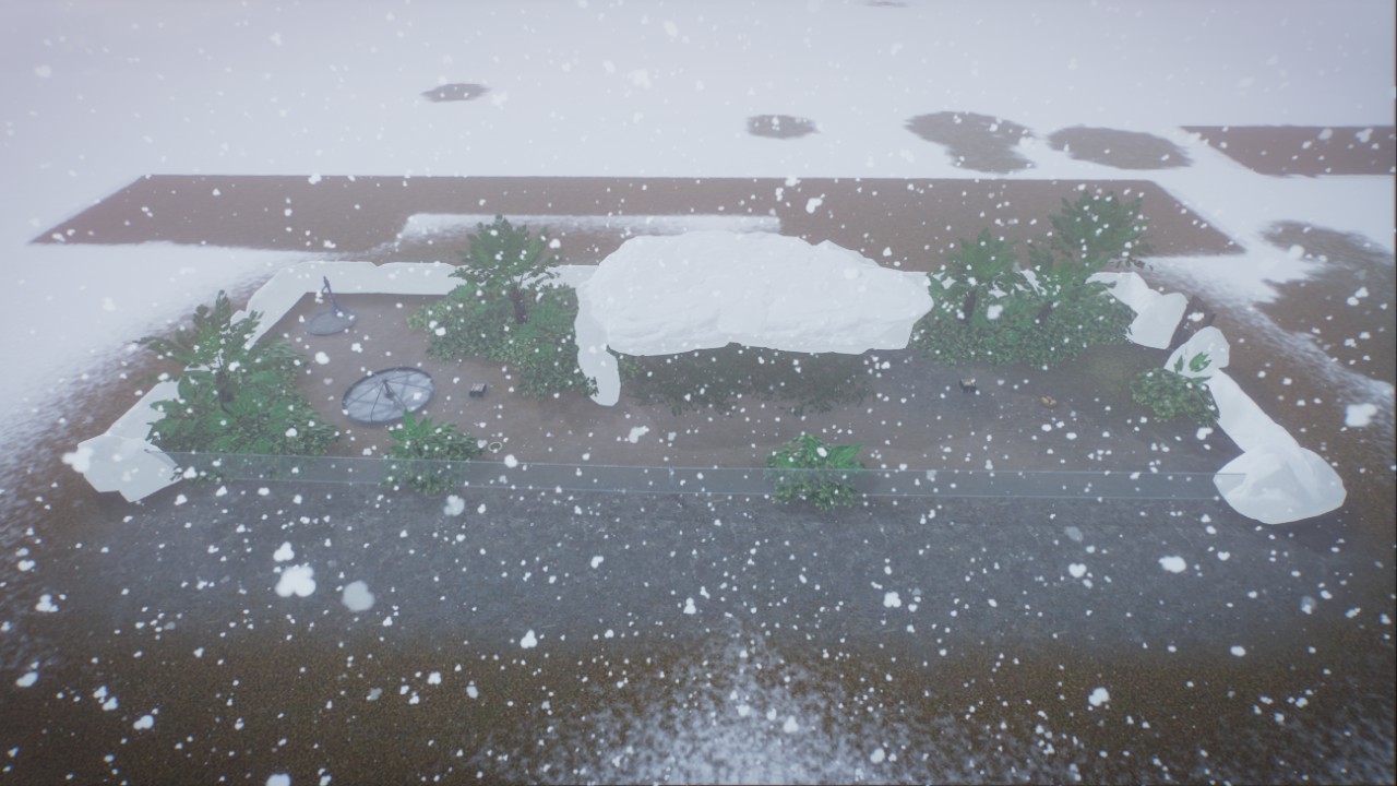 Tropenschnee-Gehege1
