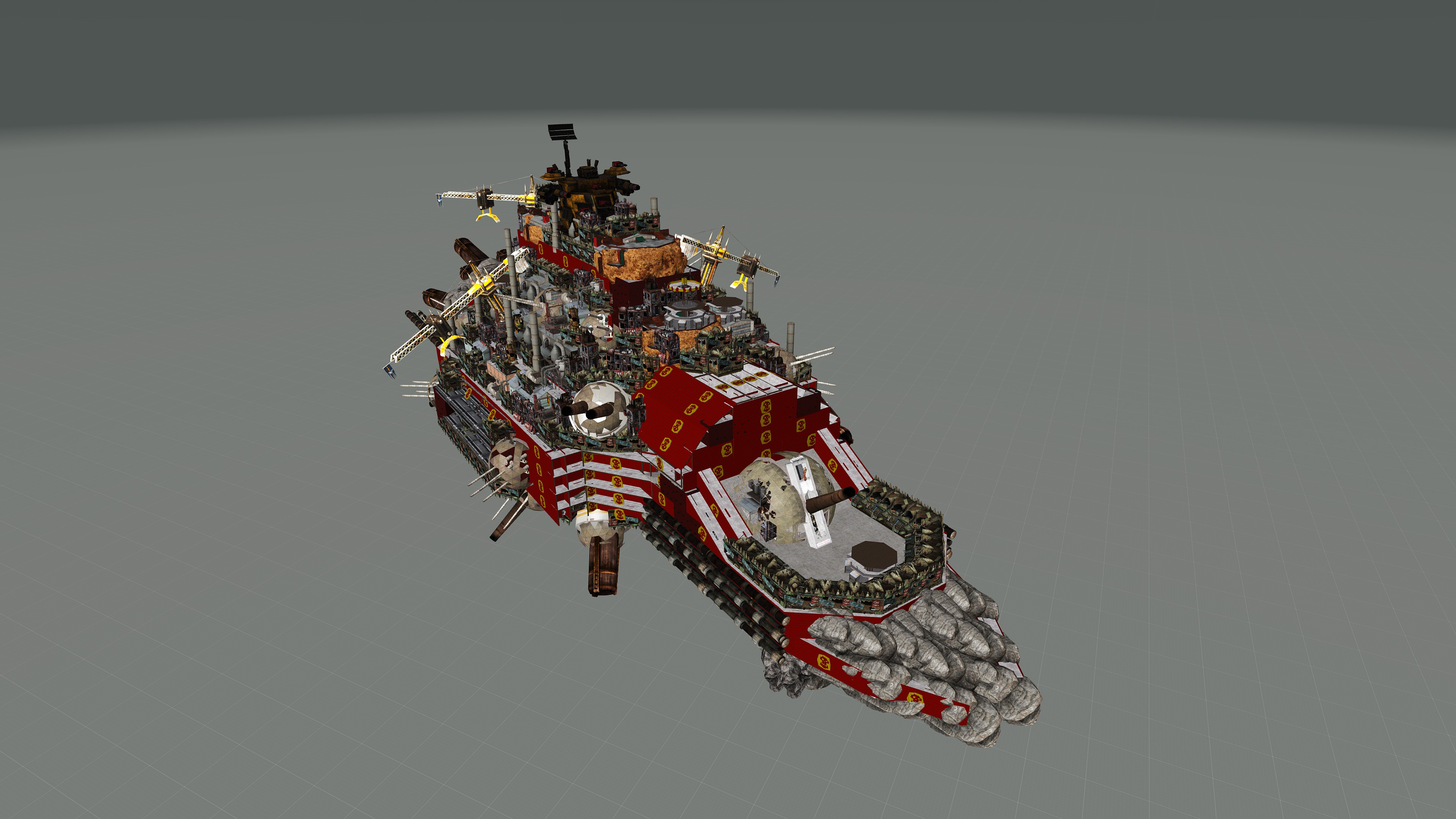 WH40K ORK BATLE CRUSER