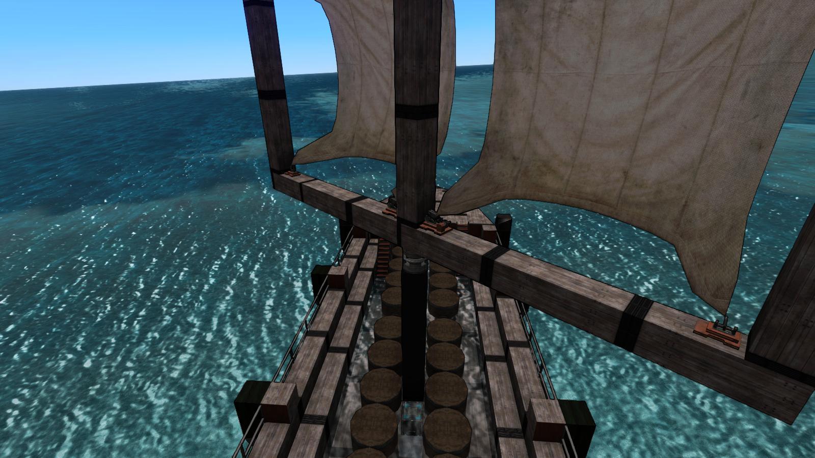 Stealth Cargo Sailing Vessel