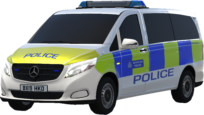 Metropolitan Police Service - Mercedes Vito - ERPT Carrier (2019)
