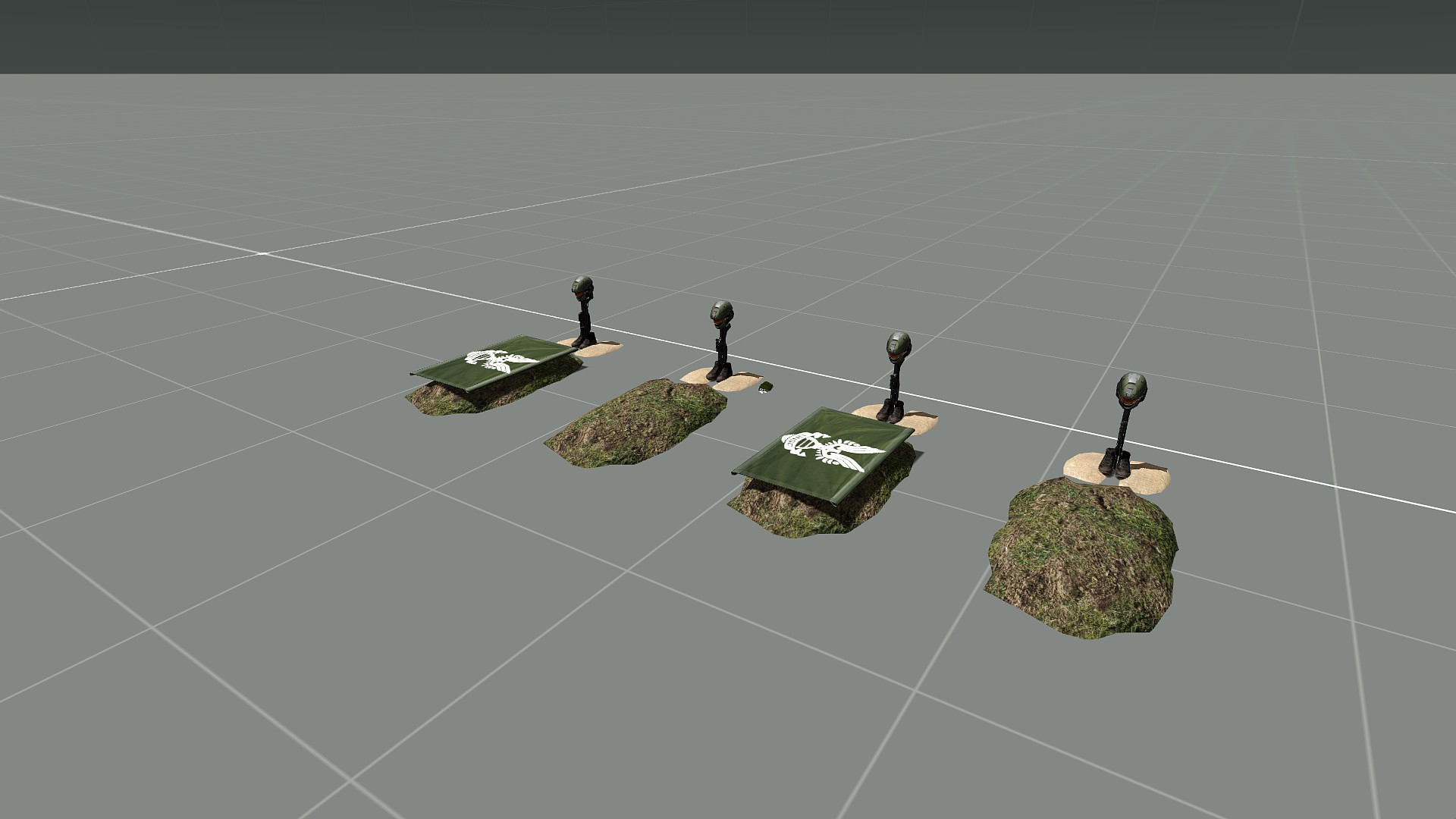 Halo Marines Grave [Kill-Roy]