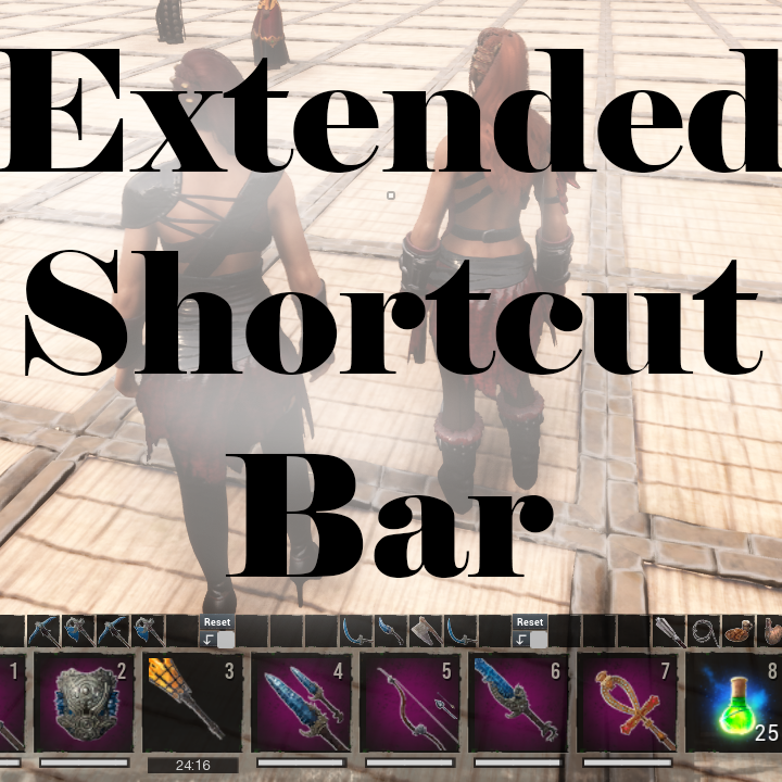 Extended Shortcut Bar vE-2.6.24