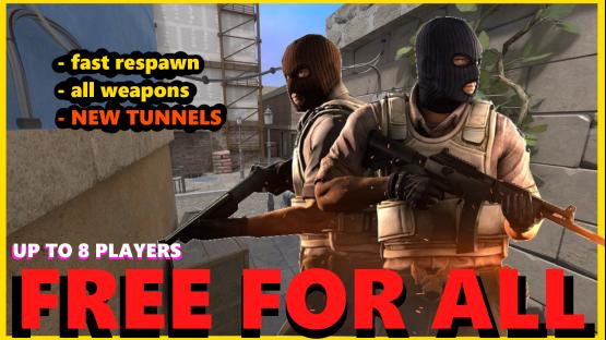 FFA DownTown v2.0 – Counter-Strike 2 Mod