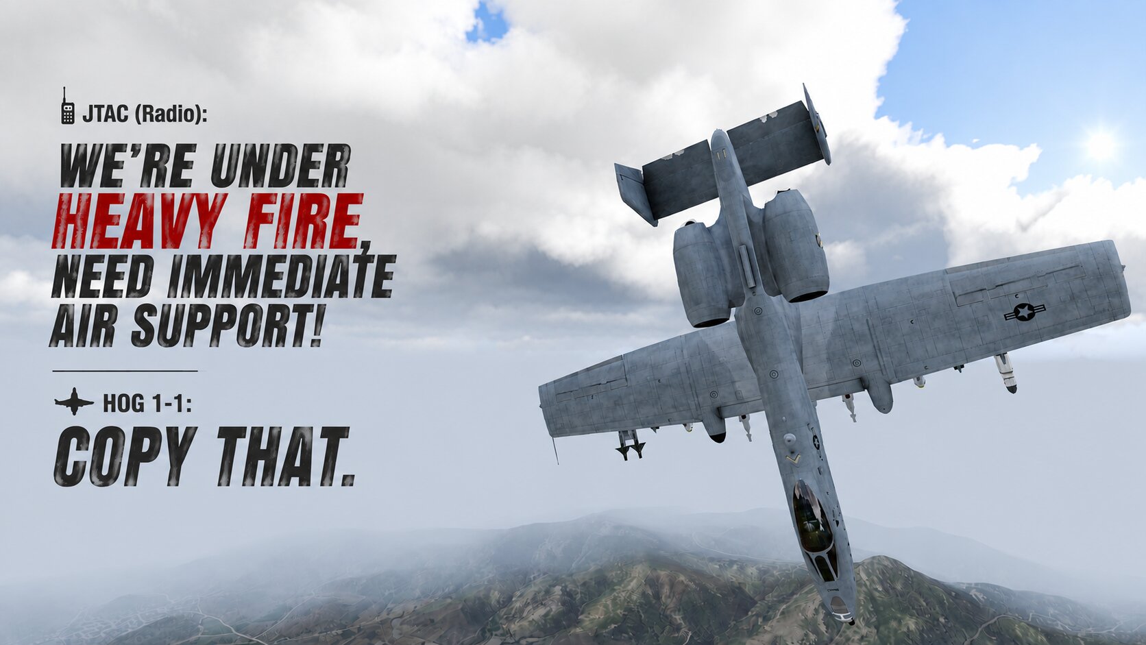 Dynamic A-10 CAS Trainer