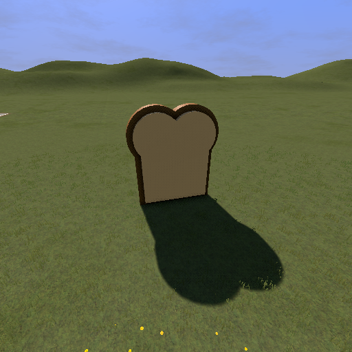 Giant toast