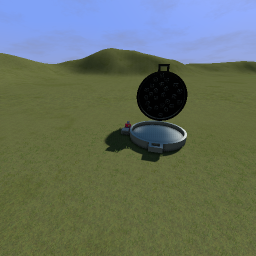 Giant waffle iron