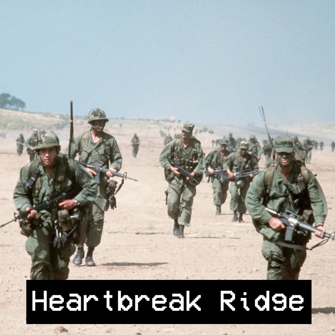 Heartbreak Ridge [invasion of Grenada Mission]