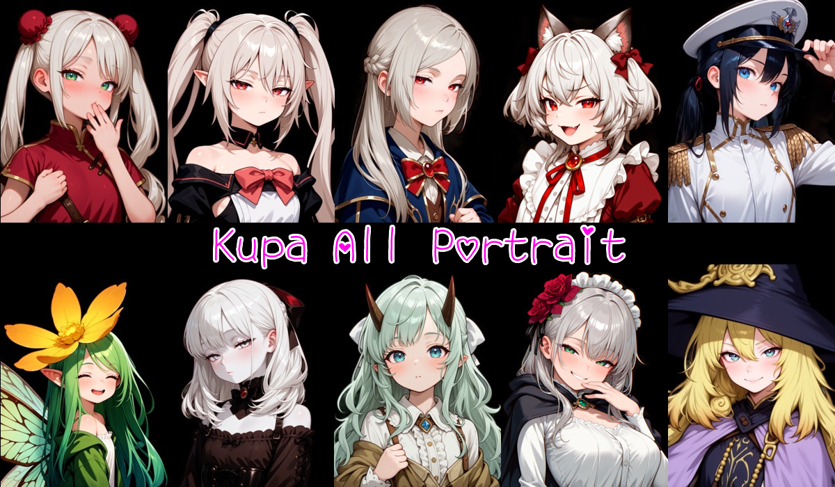 [AI]Kupa All Portrait