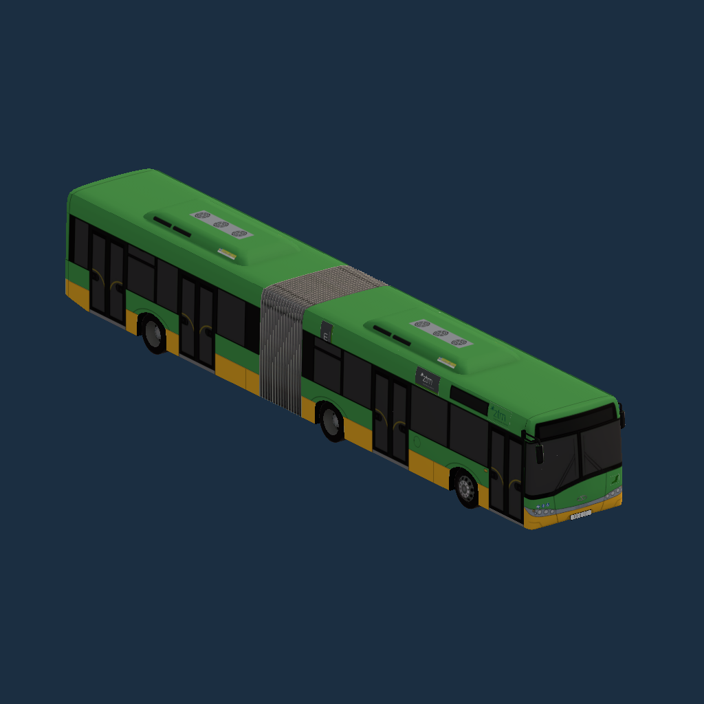 Solaris Urbino 18 MPK Poznan Logo ztm v2
