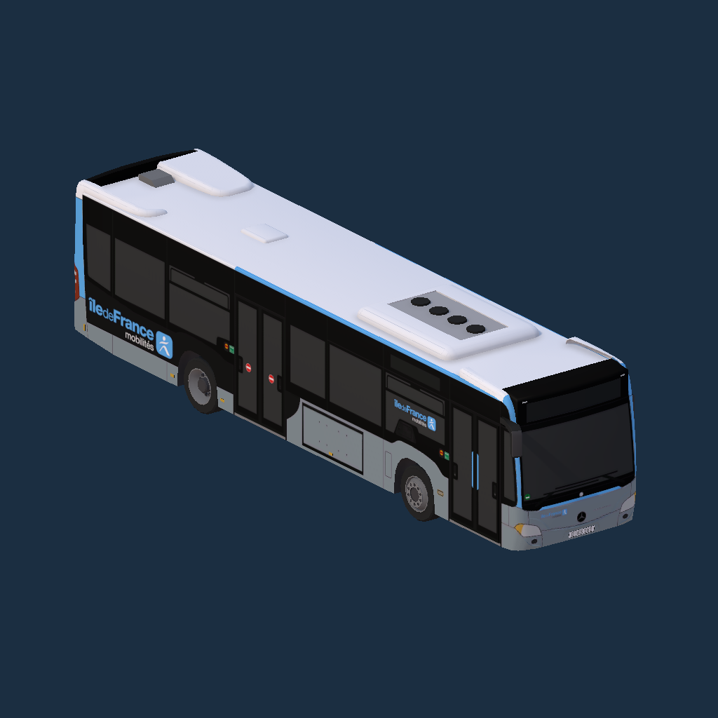 IDFM - Mercedes-Benz Citaro C2 preview