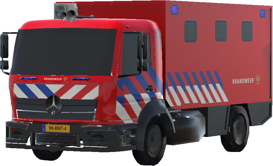 Mobile Command Unit Fire Departement Incident Commander