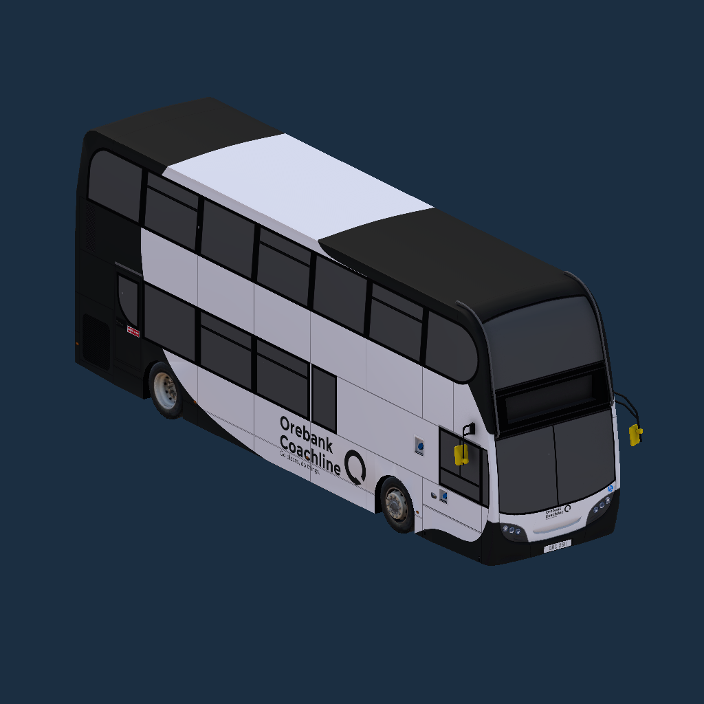 Enviro 400 (Facelift) Orebank Coaches - Coachline Livery