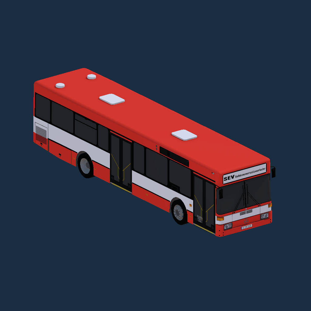 Der Tempelhofer - MB O405N2 (2D) - SEV - Rot-Weiß (ex. Köln)