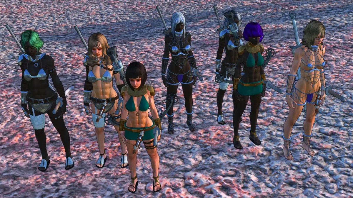 Matt's Female Armours preview