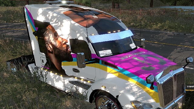 skin paintjob Jason Derulo For kenworth t680
