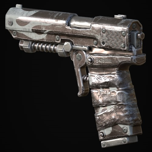 Reclaimed Semi-Automatic Pistol v2
