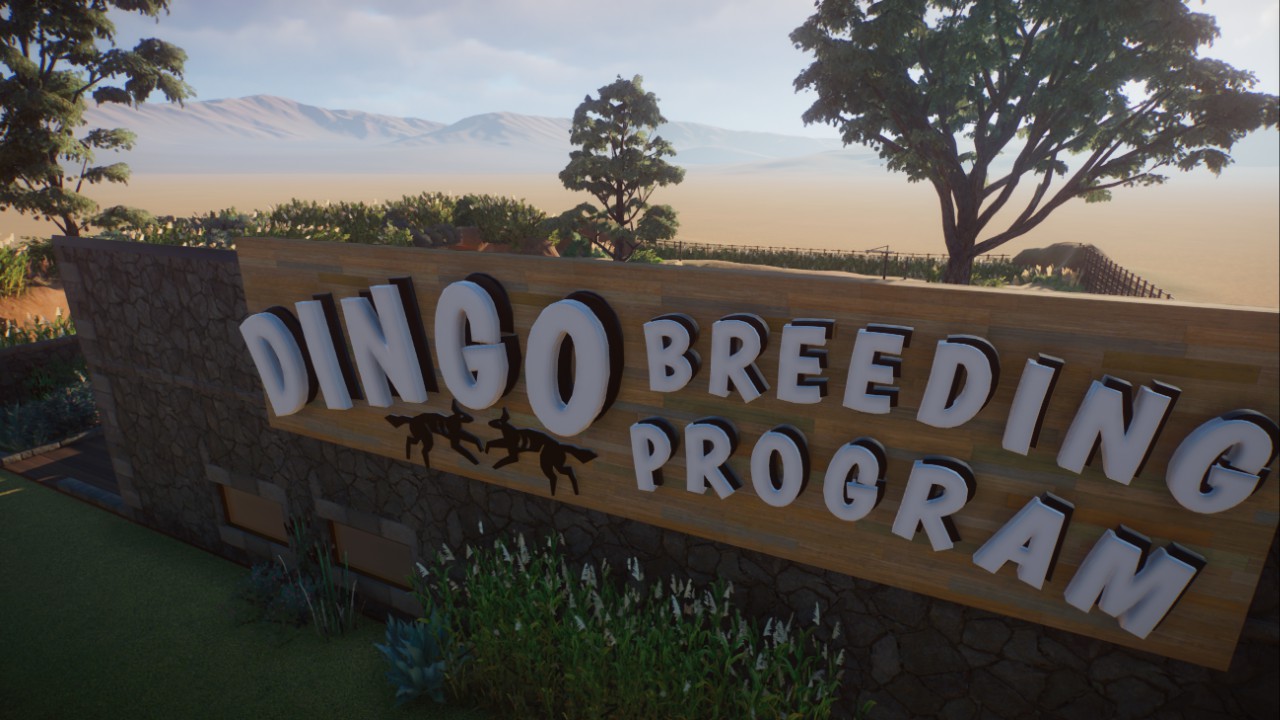 Dingo Habitat / breeding pen