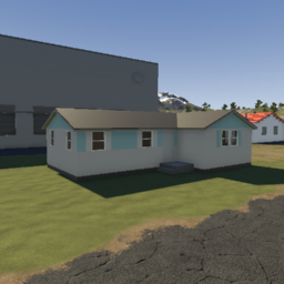 1970s 2 bedroom prefab house (unfurnished)