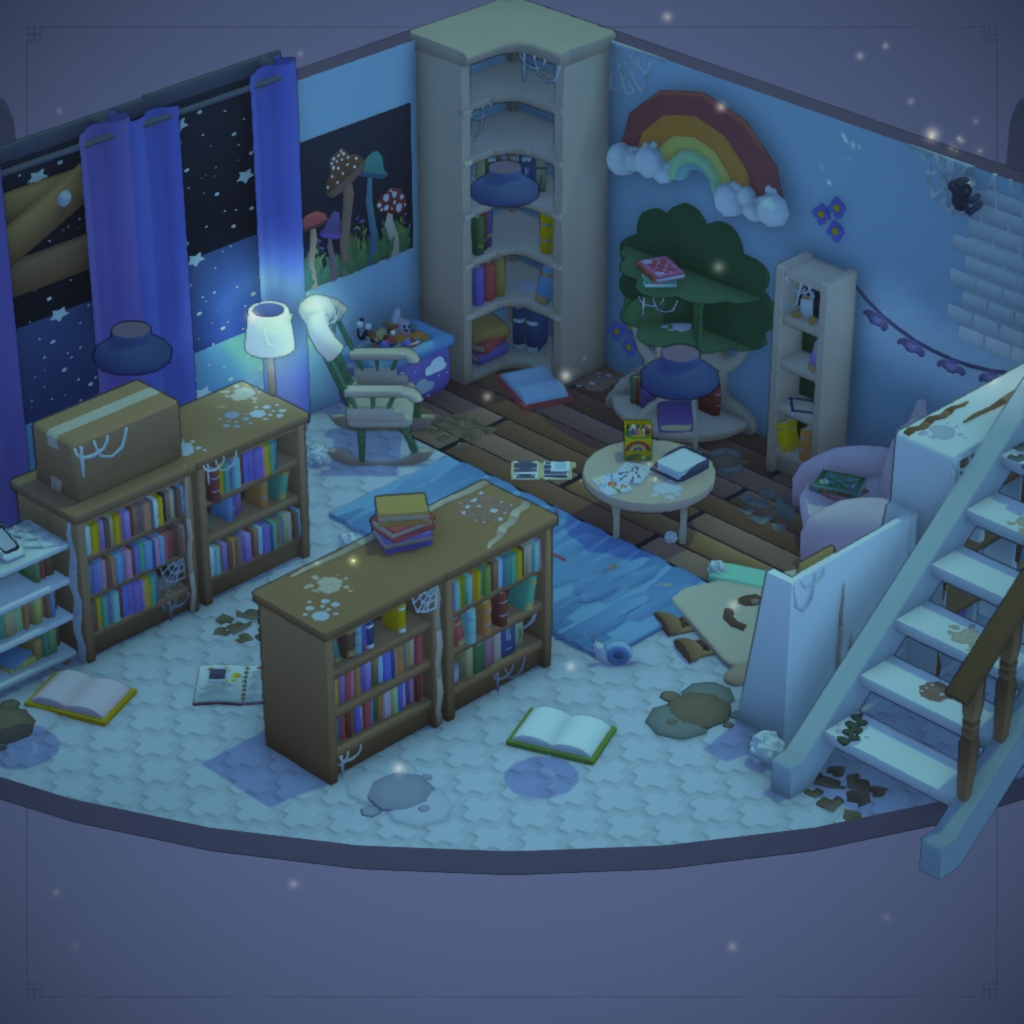 11/12/25 - Cold Messy Library