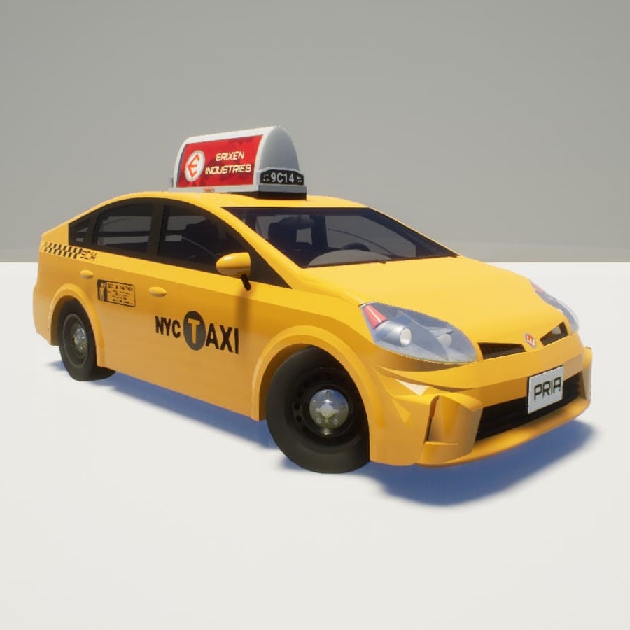 2013 Pria Taxi (with ad) (READ DESC)