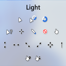 Курсор light Windows 11 "концепт"