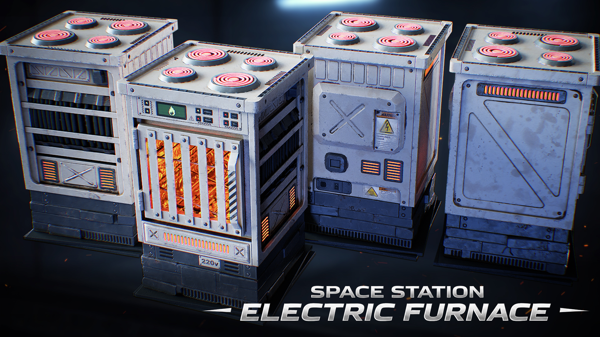 Space Station Electric Furnace