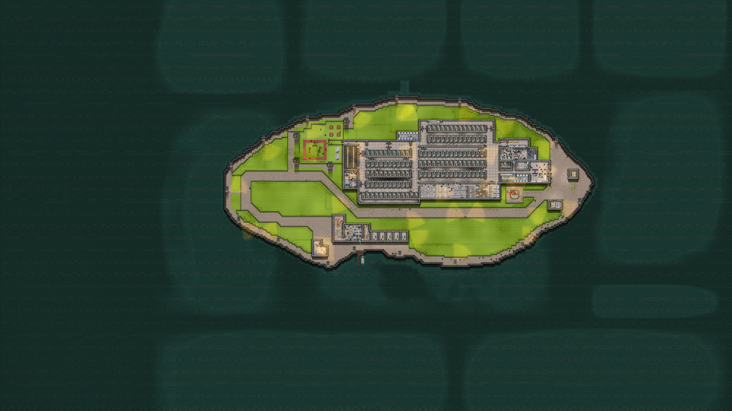 Semi-Realistic Alcatraz Island