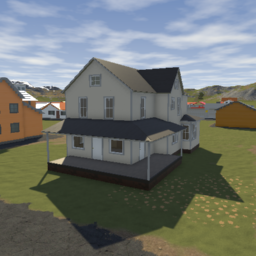 1930's large 2 floor house (unfurnished )