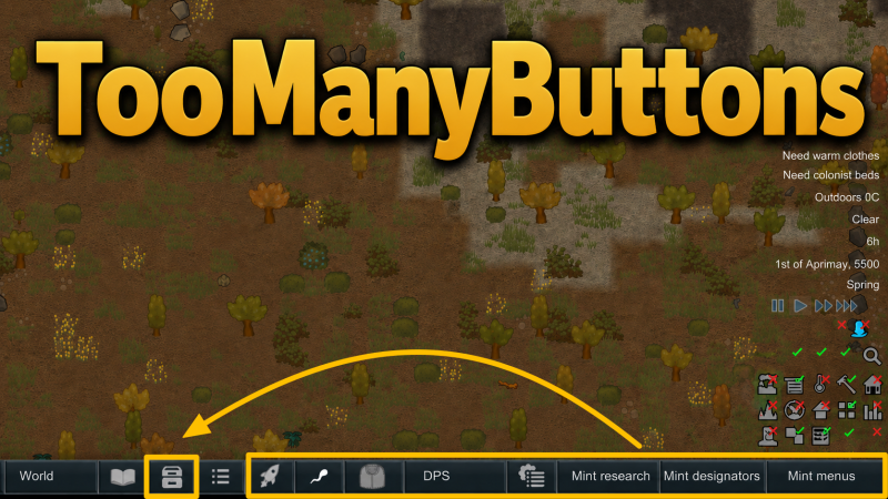 TooManyButtons