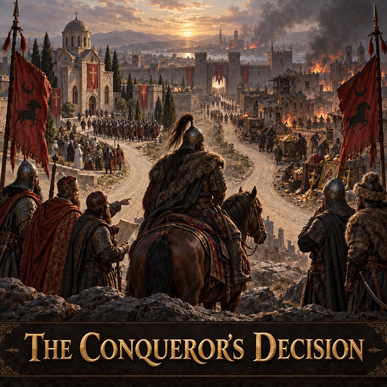 the Conqueror's Decision / Siege & Sack