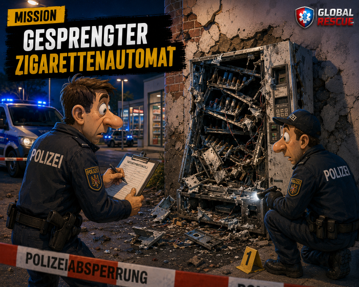 Sprengung Zigarettenautomat