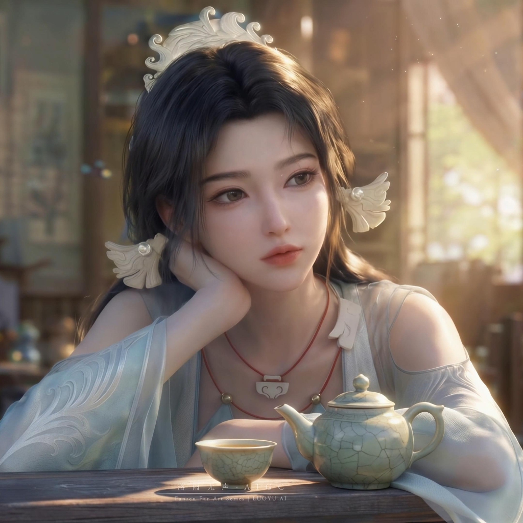 宋玉倚窗-凡人修仙传-落雨无声 preview