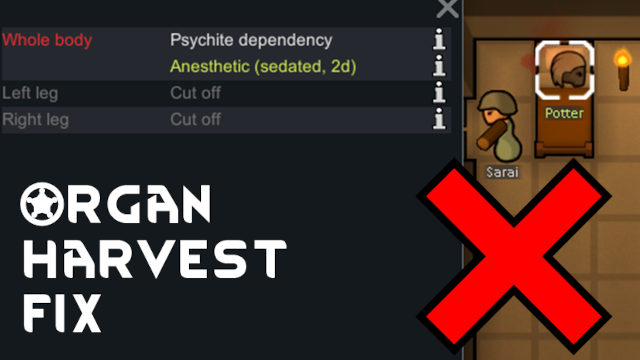 Organ Harvest Fix