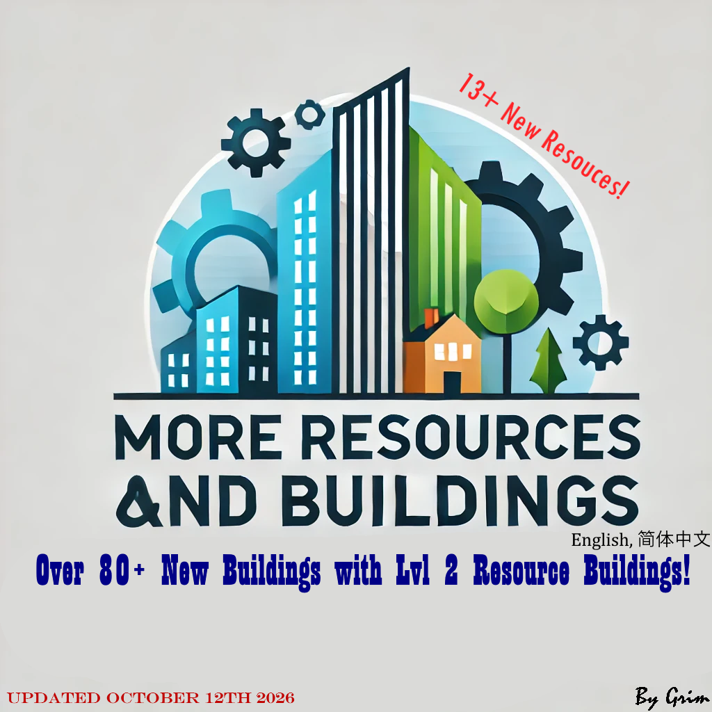 More Resources and Buildings preview