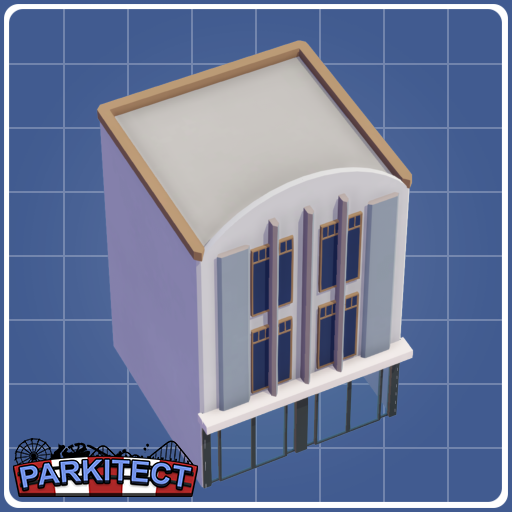 Main street building (shell) art-deco