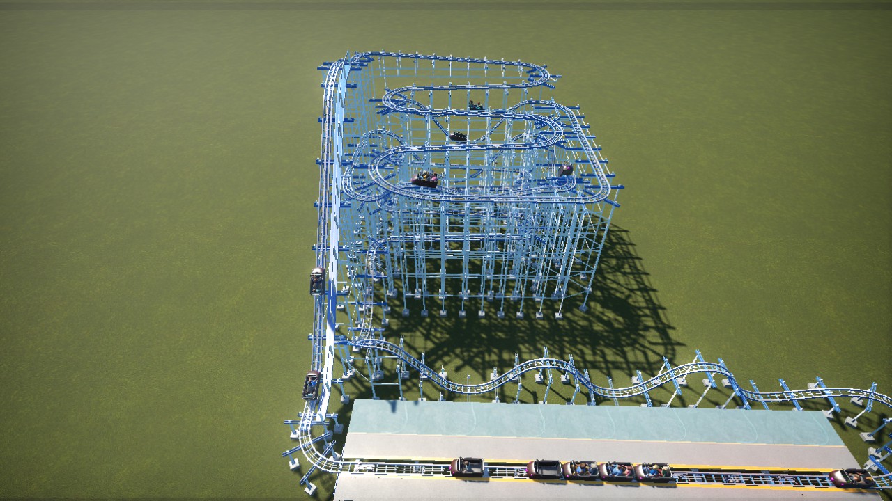 Wooden Wild Mouse Blueprint