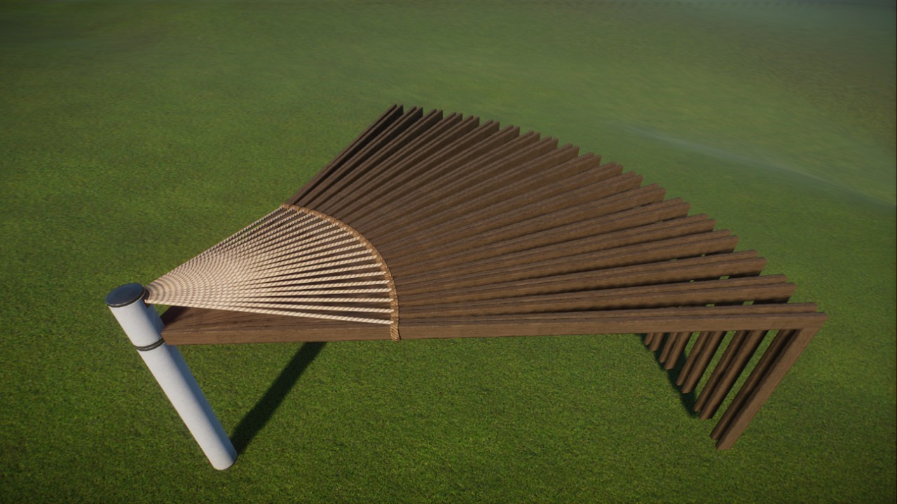 Triangle Pergola