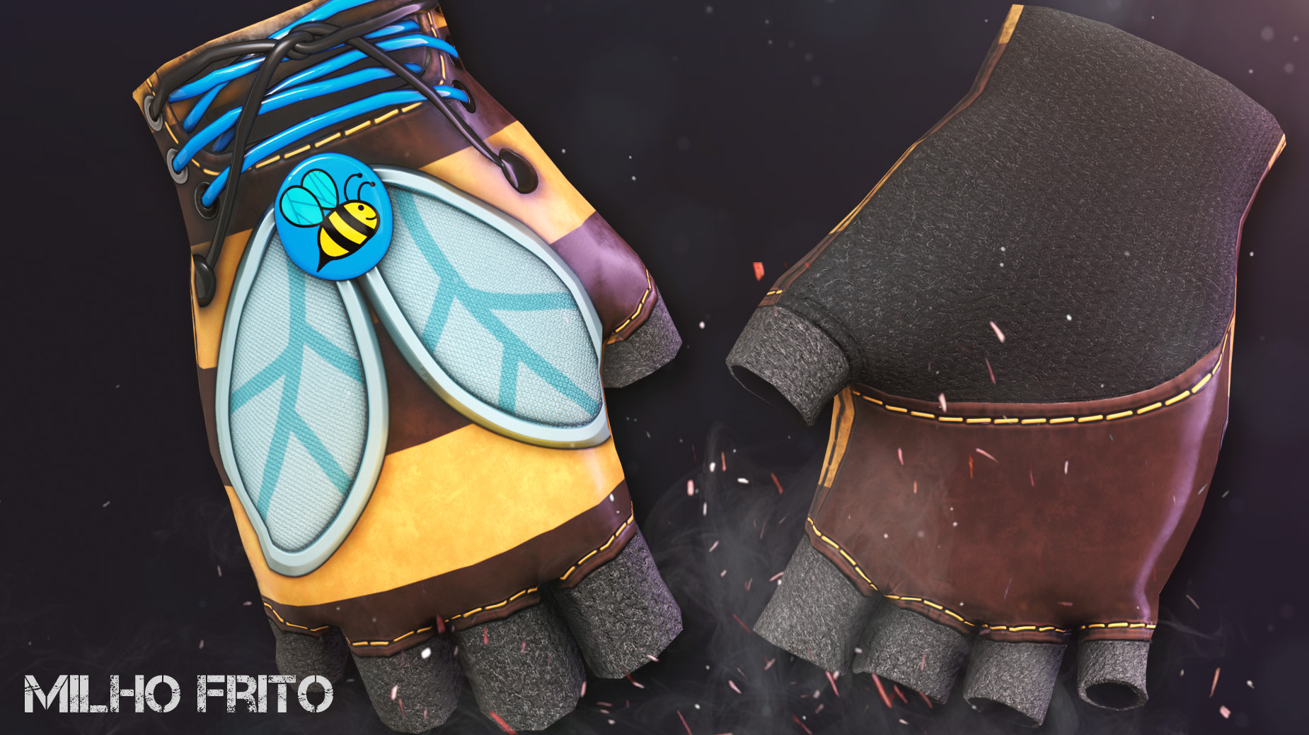 Bee Cosplay Gloves