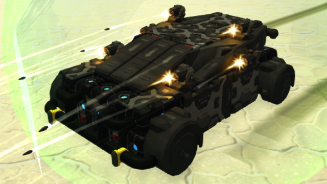 the car