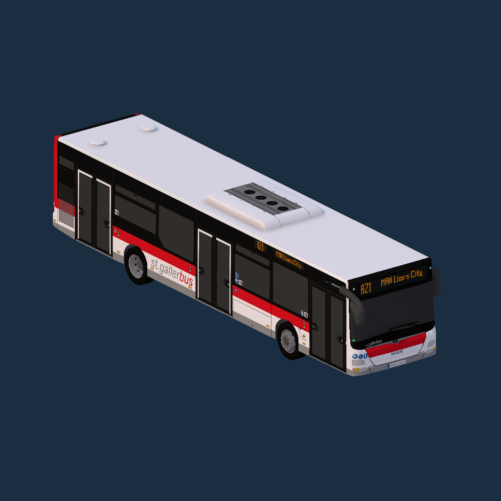 VBSG - Verkehrsbetriebe St. Gallen - MAN Lion's City A21