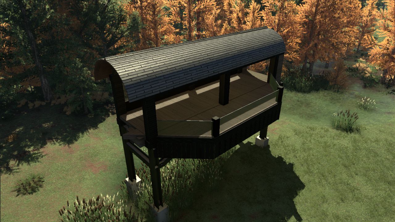 Raised Walkway A8 Balcony Right Side (The Pro-Naturalist Pack)