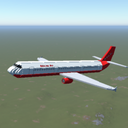 Softbody AIR LINER Airbus A321-200 Redline Air