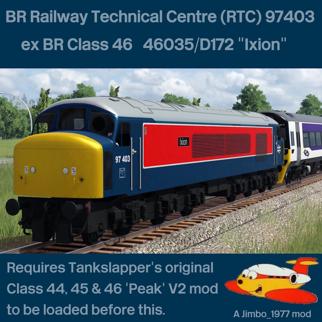 British Railways RTC Class 97 'Peak'