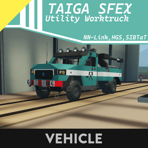 Glacier Automotive Taiga Utility Work Truck (Crane) (NN-Link) (SIBTaT/HGS)(H4)(R10)