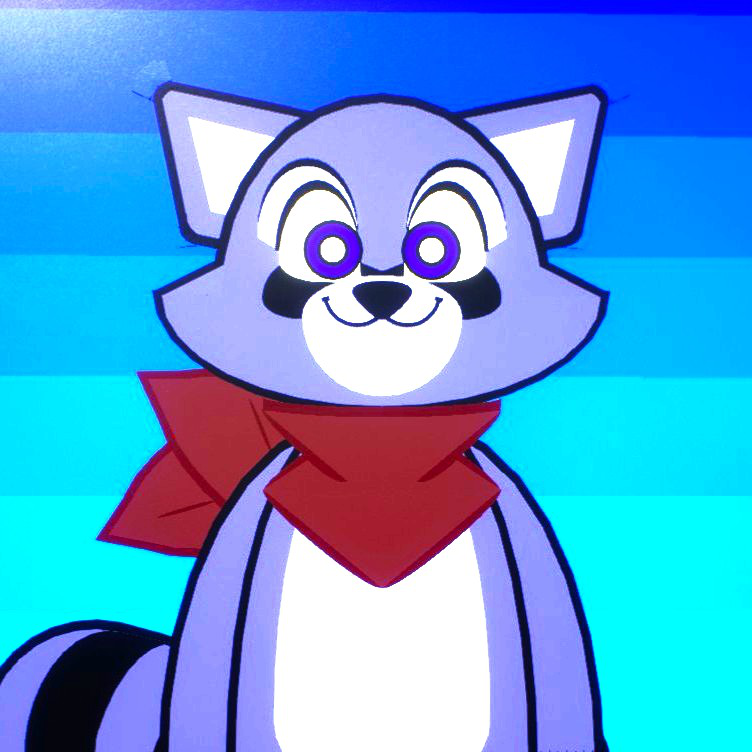 Rambley The Raccoon Art