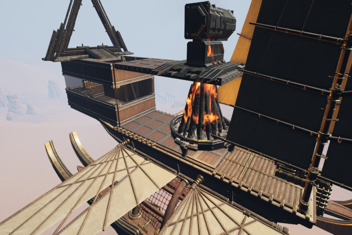 Small flight in official – Soulmask Mod